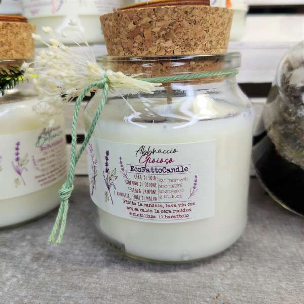 bomboniere candele profumate ecofattoart